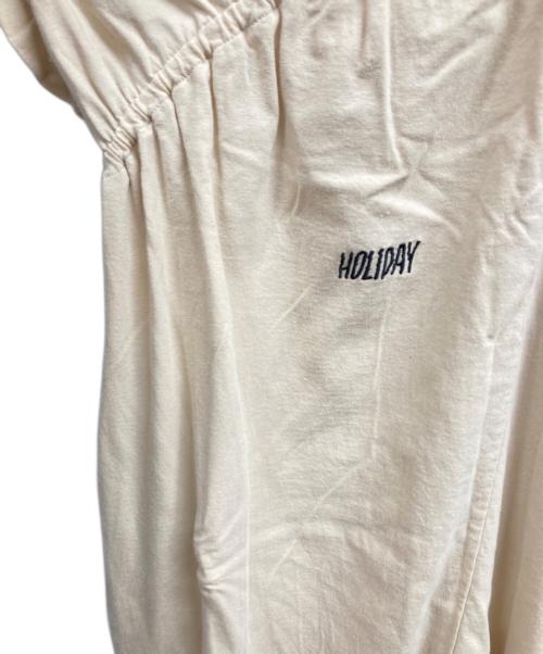 holiday（ホリデー）HOLIDAY (ホリデー) SUPER FINE ALL-IN-ONE ベージュ サイズ:ＦＲＥＥの古着・服飾アイテム