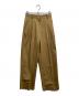 TODAYFUL（トゥデイフル）の古着「Tuck Twill Trousers