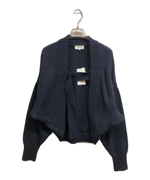 HYKE（ハイク）HYKE (ハイク) ニットカーディガン ネイビー サイズ:1 未使用品の古着・服飾アイテム
