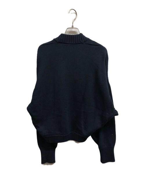 HYKE（ハイク）HYKE (ハイク) ニットカーディガン ネイビー サイズ:1 未使用品の古着・服飾アイテム