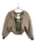 HYKE（ハイク）の古着「FAUX SHEARLING BOLERO」｜グレー