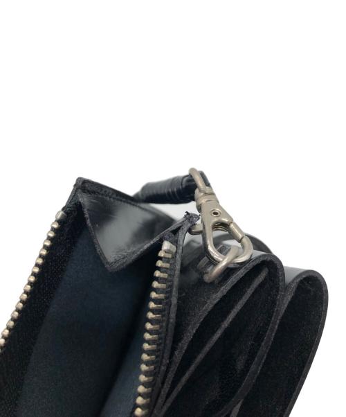 TOGA PULLA（トーガ プルラ）TOGA PULLA (トーガ プルラ) Lether shoulder wallet ブラックの古着・服飾アイテム