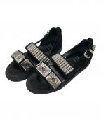 TOGA PULLA×STUDIOUSトーガ プルラ×ステュディオス）の古着「Sneaker Sandal」｜ブラック