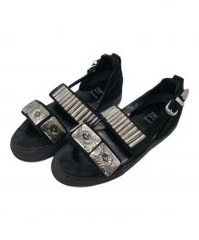 TOGA PULLA×STUDIOUS（トーガ プルラ×ステュディオス）の古着「Sneaker Sandal」｜ブラック
