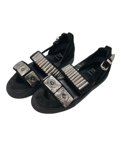 TOGA PULLA（トーガ プルラ）TOGA PULLA (トーガ プルラ) STUDIOUS (ステュディオス) Sneaker Sandal ブラック サイズ:38の古着・服飾アイテム