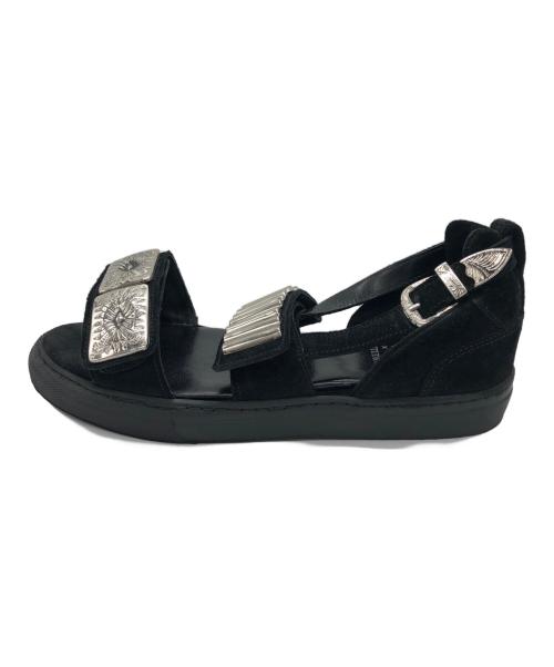 TOGA PULLA（トーガ プルラ）TOGA PULLA (トーガ プルラ) STUDIOUS (ステュディオス) Sneaker Sandal ブラック サイズ:38の古着・服飾アイテム