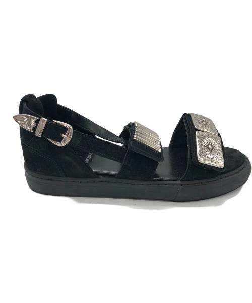 TOGA PULLA（トーガ プルラ）TOGA PULLA (トーガ プルラ) STUDIOUS (ステュディオス) Sneaker Sandal ブラック サイズ:38の古着・服飾アイテム