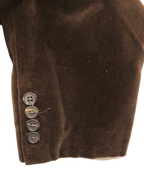 POLO RALPH LAUREN（ポロ・ラルフローレン）POLO RALPH LAUREN (ポロ・ラルフローレン) ベロアジャケット ブラウン サイズ: AB6の古着・服飾アイテム