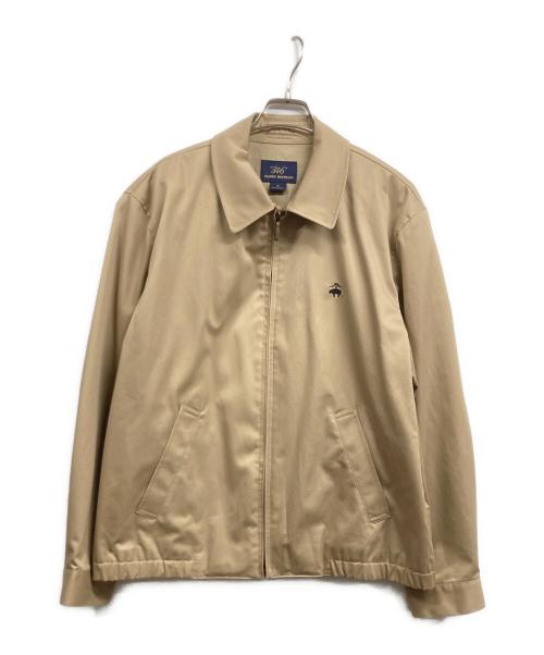 346 BROOKS BROTHERS（346 ブルックスブラザーズ）346 BROOKS BROTHERS (346 ブルックスブラザーズ) スイングトップ ベージュ サイズ:Mの古着・服飾アイテム