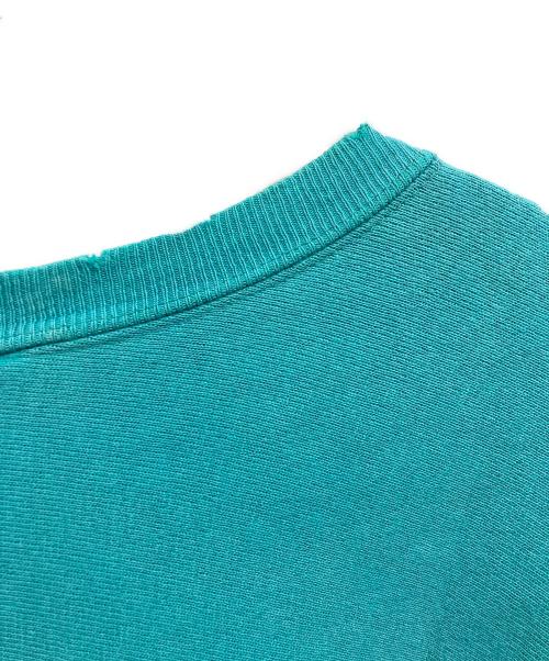 Champion REVERSE WEAVE（チャンピオン リバース ウィーブ）Champion REVERSE WEAVE (チャンピオン リバース ウィーブ) 90's プルオーバーパーカー ターコイズブルー サイズ:Lの古着・服飾アイテム