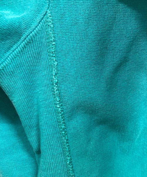 Champion REVERSE WEAVE（チャンピオン リバース ウィーブ）Champion REVERSE WEAVE (チャンピオン リバース ウィーブ) 90's プルオーバーパーカー ターコイズブルー サイズ:Lの古着・服飾アイテム