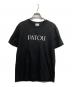 Patou（パトゥ）の古着「ロゴTシャツ」｜ブラック