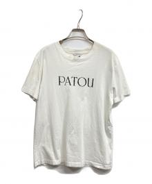 patou（パトゥ）の古着「ロゴTシャツ」｜ホワイト