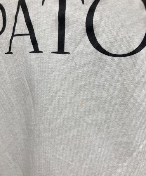 patou（パトゥ）Patou (パトゥ) ロゴTシャツ ホワイト サイズ:Mの古着・服飾アイテム