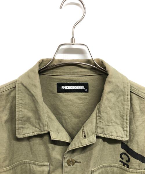 NEIGHBORHOOD（ネイバーフッド）NEIGHBORHOOD (ネイバーフッド) BDU.MOD C-SHIRT グリーン サイズ:Sの古着・服飾アイテム