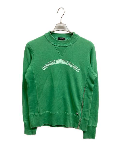 UNDERCOVER（アンダーカバー）UNDERCOVER (アンダーカバー) プリントスウェット グリーン サイズ:2の古着・服飾アイテム