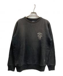 stussy×NEIGHBORHOOD（ステューシー×ネイバーフッド）の古着「プリントスウェット」｜ブラック
