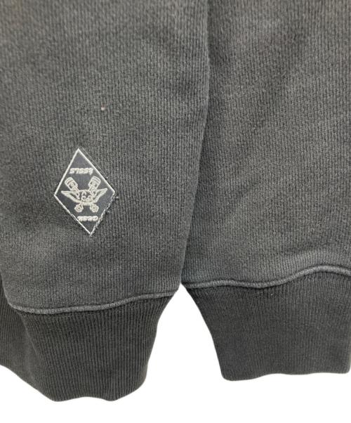 stussy（ステューシー）stussy (ステューシー) NEIGHBORHOOD (ネイバーフッド) プリントスウェット ブラック サイズ:Sの古着・服飾アイテム