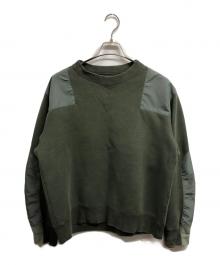 sacai（サカイ）の古着「Sponge Sweat Pullover」｜グリーン