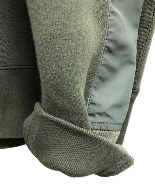 sacai（サカイ）sacai (サカイ) Sponge Sweat Pullover グリーン サイズ:3の古着・服飾アイテム