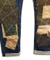 中古・古着 LEVI'S (リーバイス) JUNYA WATANABE CdG MAN (ジュンヤ ワタナベ コム デ ギャルソン マン) 513カスタマイズ 他素材パッチワークデニム インディゴ サイズ:W30 L30/XS：15000円