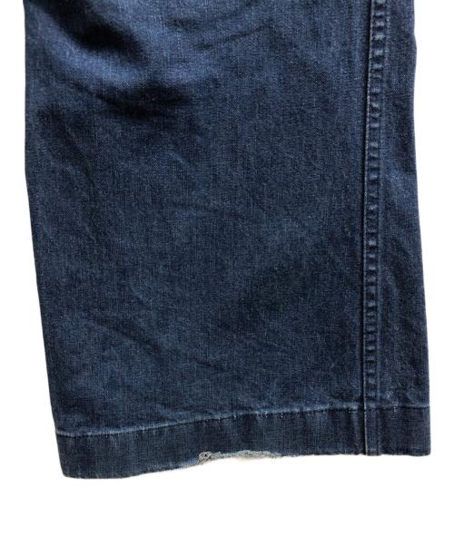 U'S NAVY（ユーエスネイビー）U'S NAVY (ユーエスネイビー) セーラーデニムパンツ ブルー サイズ:33XLの古着・服飾アイテム