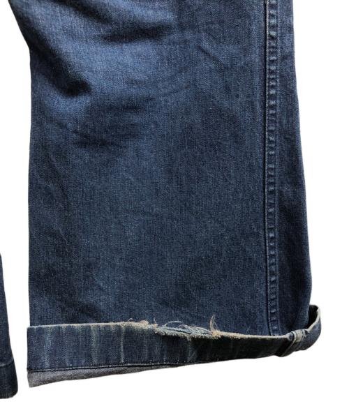 U'S NAVY（ユーエスネイビー）U'S NAVY (ユーエスネイビー) セーラーデニムパンツ ブルー サイズ:33XLの古着・服飾アイテム