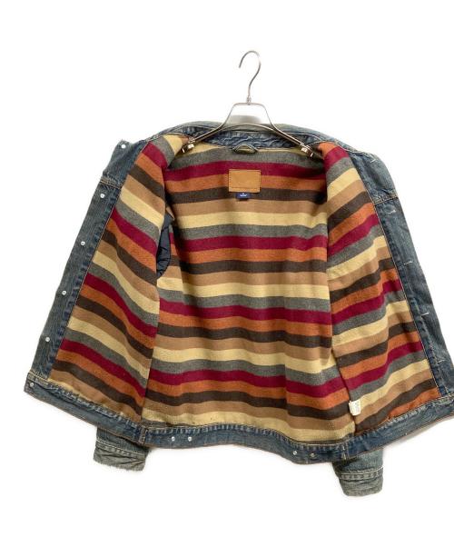 GAP（ギャップ）GAP (ギャップ) 00ｓ裏ブランケットデニムジャケット インディゴ サイズ:Mの古着・服飾アイテム