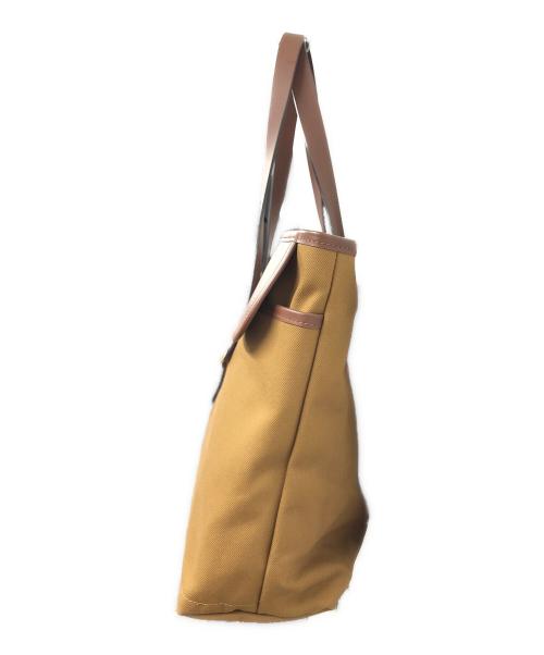 CROOTS（クルーツ）CROOTS (クルーツ) BEAMS F (ビームスエフ) 別注フラップポケットトートバッグ ベージュの古着・服飾アイテム