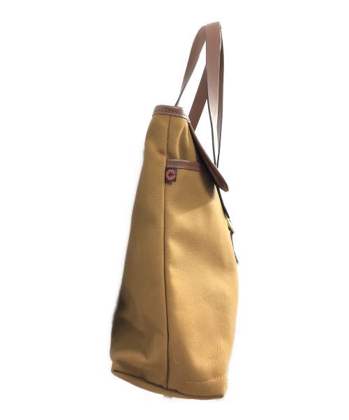 CROOTS（クルーツ）CROOTS (クルーツ) BEAMS F (ビームスエフ) 別注フラップポケットトートバッグ ベージュの古着・服飾アイテム