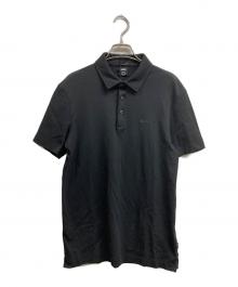 BOSS（ボス）の古着「スリムフィット ポロシャツ」｜ブラック