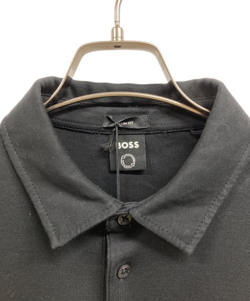 BOSS（ボス）BOSS (ボス) スリムフィット ポロシャツ ブラック サイズ:Sの古着・服飾アイテム