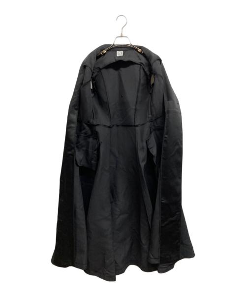 L'AUBE BLANC（ローブ ブラン）L'AUBE BLANC (ローブ ブラン) Sleeveless Coat Dress ブラック サイズ:FREEの古着・服飾アイテム