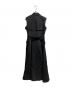 L'AUBE BLANC (ローブ ブラン) Sleeveless Coat Dress ブラック サイズ:FREE：12000円
