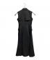 L'AUBE BLANC (ローブ ブラン) Sleeveless Coat Dress ブラック サイズ:FREE：8000円