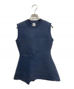 中古・古着通販】AMERI (アメリ) LACE WORKPOCKET VEST ブラック