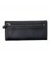 PRADA (プラダ) 2つ折り長財布 ブラック：10000円