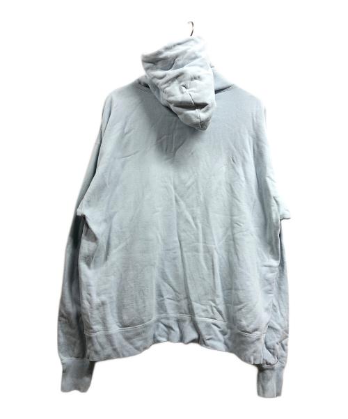 SAINT MICHAEL（セントマイケル）SAINT MICHAEL (セントマイケル) Logo Sweat HOODIE ブルー サイズ:XLの古着・服飾アイテム