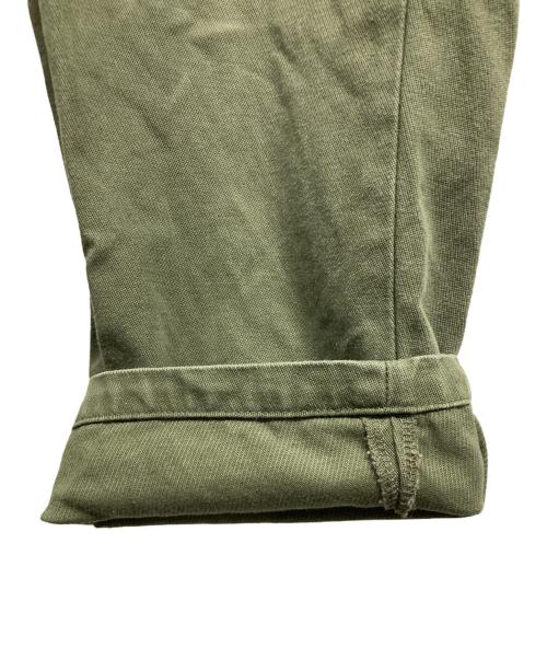 STILL BY HAND（スティルバイハンド）STILL BY HAND (スティルバイハンド) センタープレスワイドカーゴパンツ カーキ サイズ:48の古着・服飾アイテム