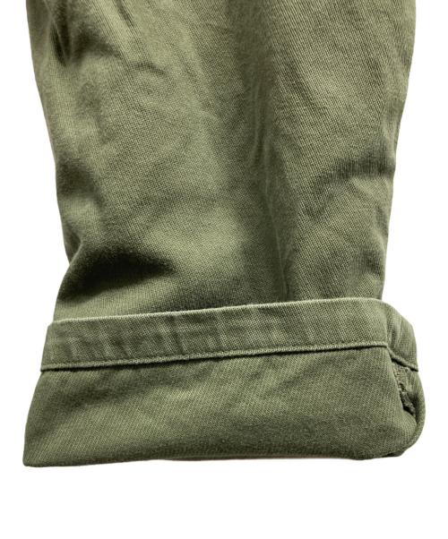 STILL BY HAND（スティルバイハンド）STILL BY HAND (スティルバイハンド) センタープレスワイドカーゴパンツ カーキ サイズ:48の古着・服飾アイテム