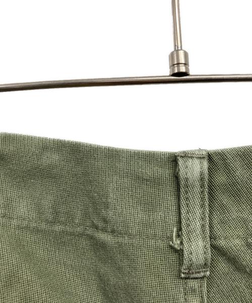 STILL BY HAND（スティルバイハンド）STILL BY HAND (スティルバイハンド) センタープレスワイドカーゴパンツ カーキ サイズ:48の古着・服飾アイテム