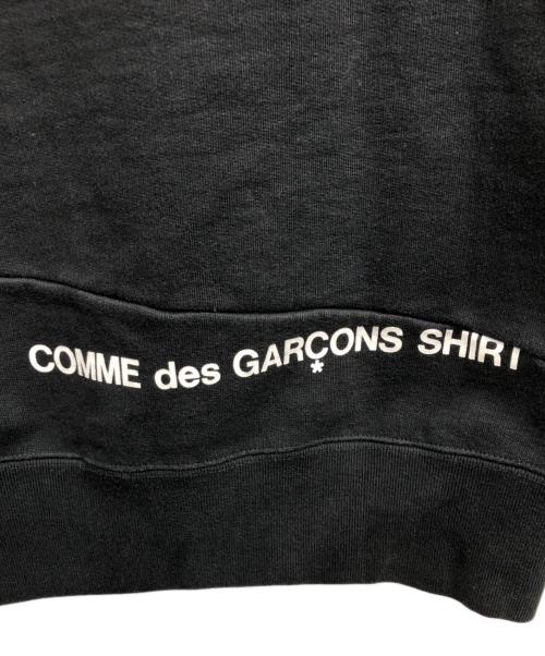 SUPREME（シュプリーム）Supreme (シュプリーム) COMME des GARCONS SHIRT (コムデギャルソンシャツ) 18FW Split Box Hooded Sweatshirt ブラック サイズ:Lの古着・服飾アイテム