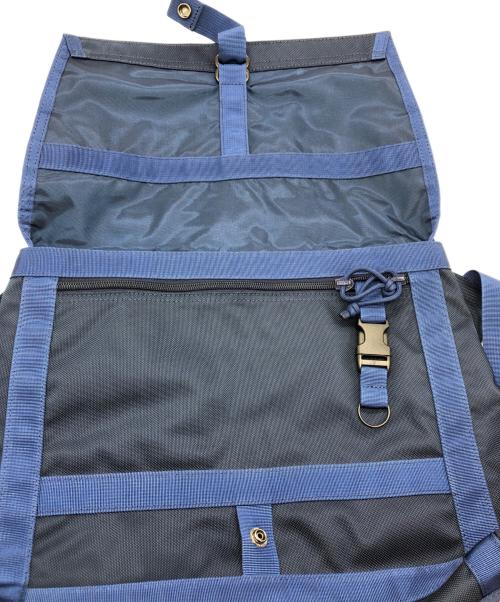 BRIEFING（ブリーフィング）BRIEFING (ブリーフィング) BEAMS PLUS (ビームスプラス) 【別注】BRIEFING / FLEET MESSENGER BAG ブルーの古着・服飾アイテム