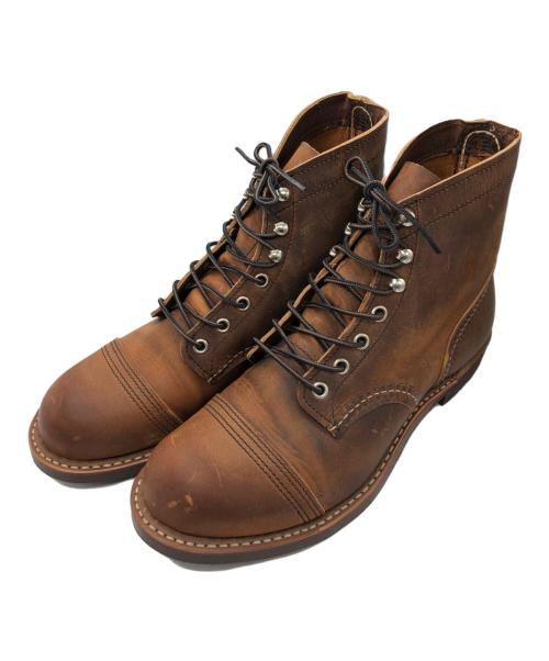RED WING（レッドウィング）RED WING (レッドウィング) Iron Ranger ブラウン サイズ:26の古着・服飾アイテム