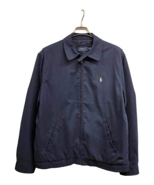 POLO RALPH LAUREN（ポロ・ラルフローレン）POLO RALPH LAUREN (ポロ・ラルフローレン) スイングトップ ネイビー サイズ:Mの古着・服飾アイテム