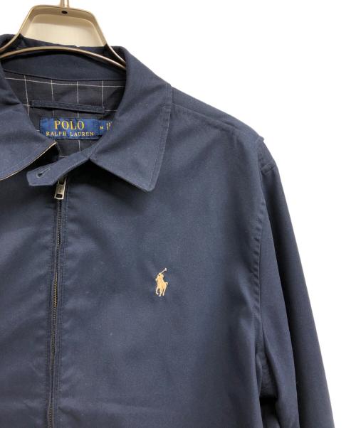 POLO RALPH LAUREN（ポロ・ラルフローレン）POLO RALPH LAUREN (ポロ・ラルフローレン) スイングトップ ネイビー サイズ:Mの古着・服飾アイテム