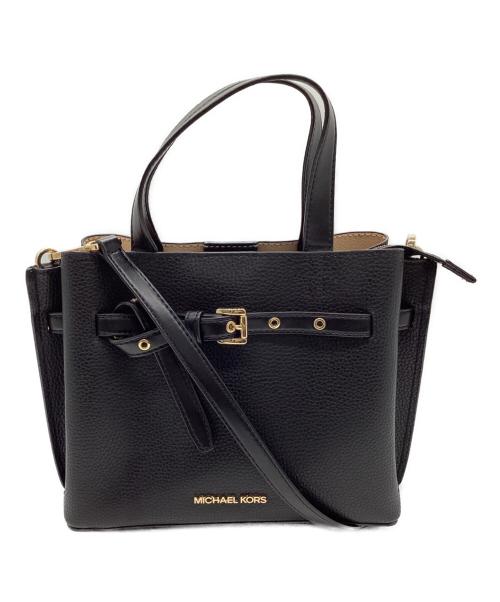 MICHAEL KORS（マイケルコース）MICHAEL KORS (マイケルコース) ショルダーバッグ ブラックの古着・服飾アイテム