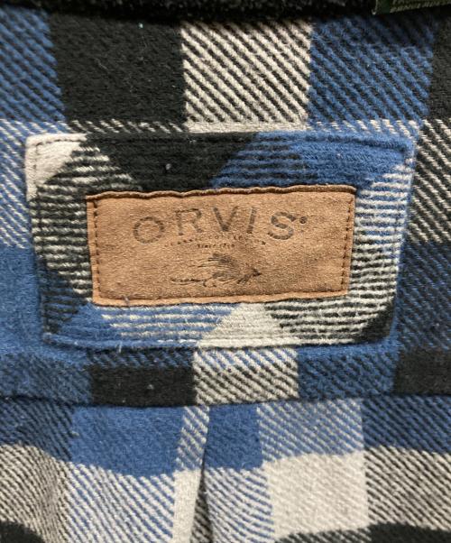 orvis（オービス）ORVIS (オービス) チェックシャツ ブルー サイズ:Mの古着・服飾アイテム