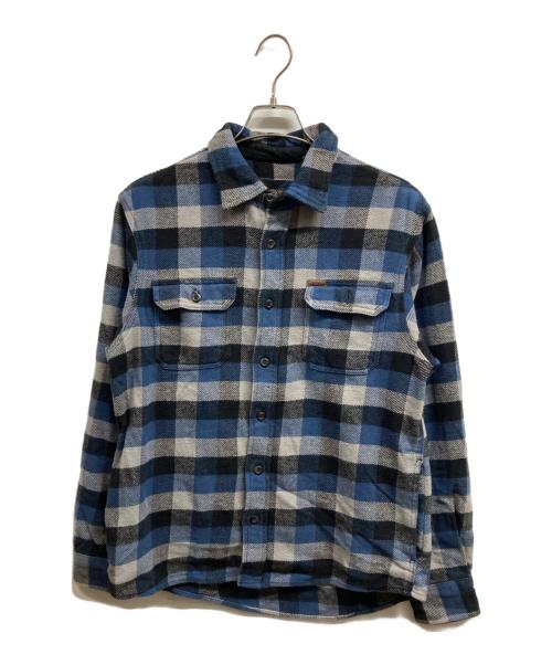 orvis（オービス）ORVIS (オービス) チェックシャツ ブルー サイズ:Mの古着・服飾アイテム