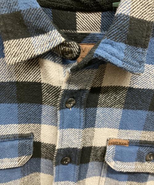 orvis（オービス）ORVIS (オービス) チェックシャツ ブルー サイズ:Mの古着・服飾アイテム